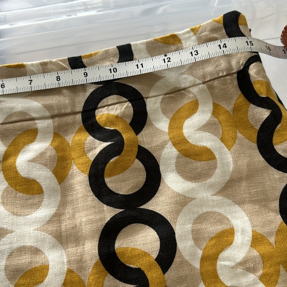 J Crew Linen Mini Skirt Size 4 - Picture 3 of 5